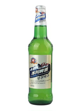 冰川9度啤酒500ml绿瓶延边特产