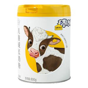 认养一头牛棒棒哒乳铁蛋白益生菌儿童成长奶粉学生高钙牛奶粉800g