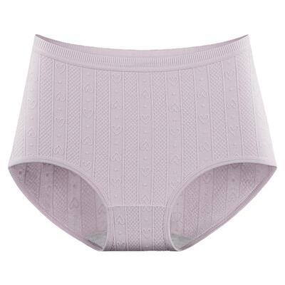 妈妈内裤女士纯棉加大码高腰收腹