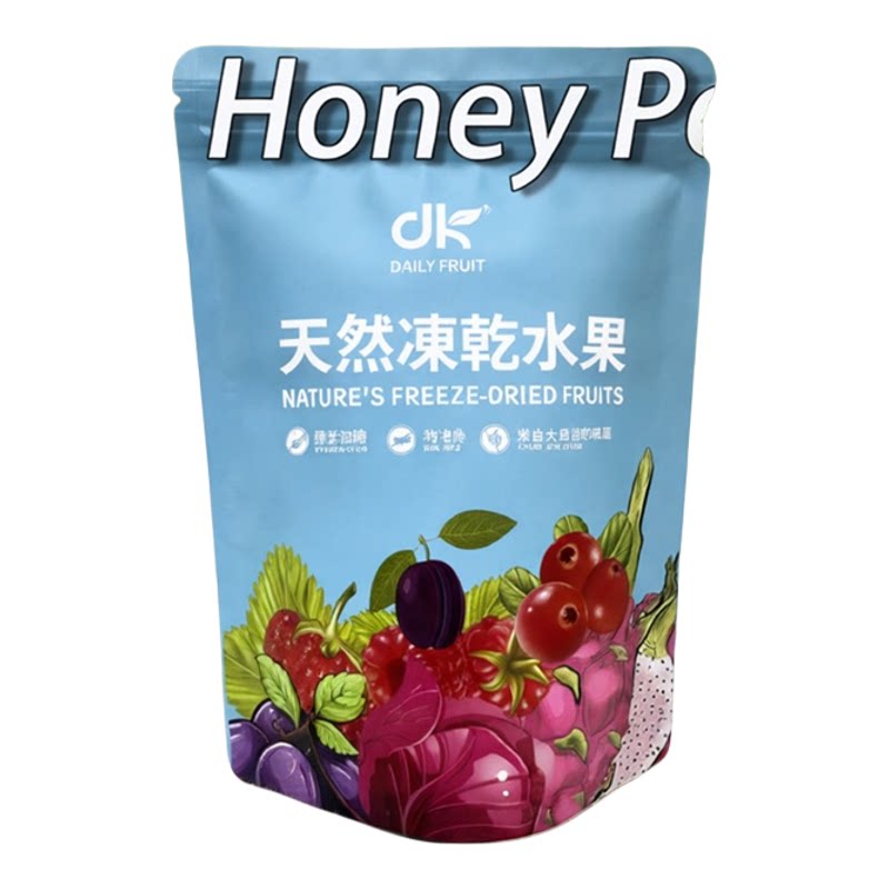 DK Daily Fruit无添加糖水果冻干水蜜桃30g/袋非油炸天然水果干版