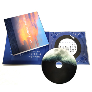 包邮高端定制个人专辑 音乐CD光盘DVD视频包装生日礼品情人节礼物