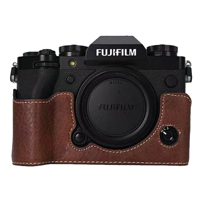 X适用富士XE5 XT5 XT30 XH2 XH2S相机保护套XT30II XT4/3皮套底座XT4 X3 XT2相机包保护软壳微单手柄配件