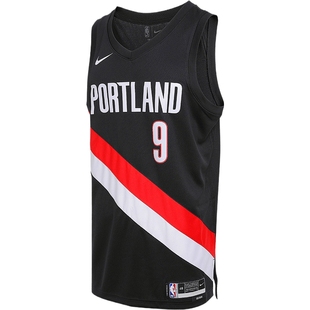 NIKE耐克男子波特兰开拓者队杰拉米·格兰特运动球衣HM3990-011