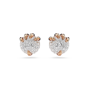 【自营】Swarovski/施华洛世奇圆形切割白色水晶珍珠耳饰5694225