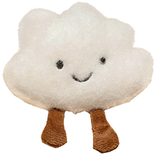 大云朵毛绒玩偶胸针可爱卡通配饰日系白云别针包包服饰百搭配件女
