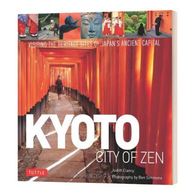 京都的禅院 英文原版 Kyoto City of Zen 宗教建筑设计 精装 英文版 进口英语原版书籍