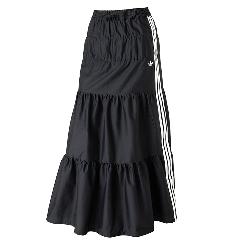 adidas三叶草女透气半身裙夏季
