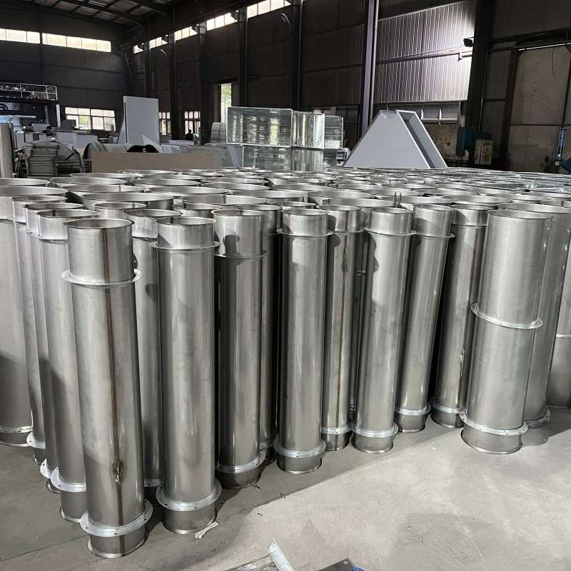 不锈钢镀锌风管螺旋风管焊接直管除尘排烟排风管道白铁皮批发