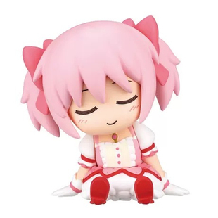 正版日本 魔法少女小圆 肩靠肩鹿目缘晓美焰圆晓巴麻美手办礼物