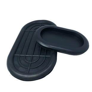 橡胶椭圆形护线圈长腰型过线圈保护套堵孔配电箱出线环防尘密封圈