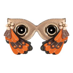 WANACCESSORY万蔻猫头鹰换脸包面具配饰 2025新品 包包配件