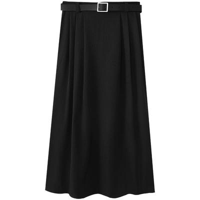 慕兔法式高腰a字半身裙