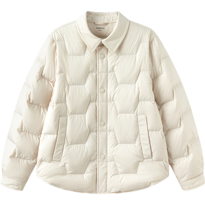 巴拉巴拉儿童短款轻薄羽绒服外套