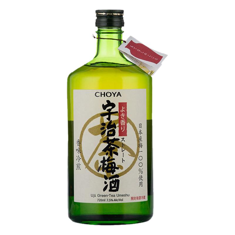 CHOYA俏雅蝶矢宇治茶梅酒绿茶抹茶本格梅子酒青梅果酒甜酒日本