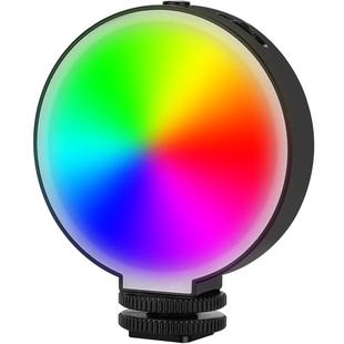 劲码迷你RGB补光灯口袋便携小型led无线多色打光手机抖音直播相机单反自拍vlog全彩灯绘棒摄影灯手机控制全彩