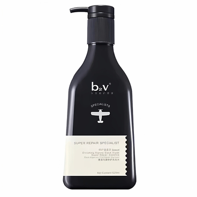 B2V墨藻丝滑修护洗发水干枯毛躁