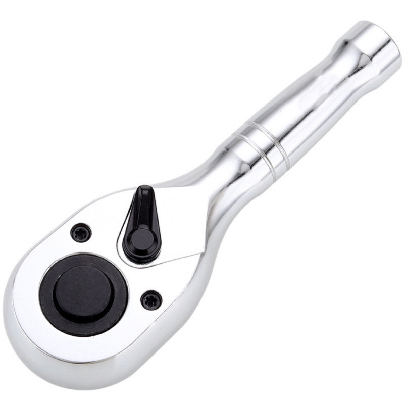 日本进口短柄快速扳手大飞棘轮扳手迷你大中小飞72齿双向套筒扳手