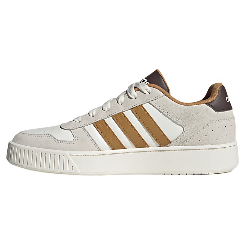 (断码45)adidas/阿迪达斯男鞋百搭耐磨舒适休闲运动板鞋JR8325