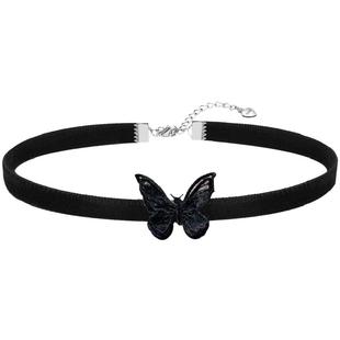 遮颈纹脖子配饰疤痕的饰品纯色脖子颈带锁骨链遮疤超仙颈链颈饰女