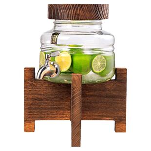 aderia阿德利亚日本进口玻璃泡酒罐带龙头玻璃瓶密封瓶子青梅酒罐