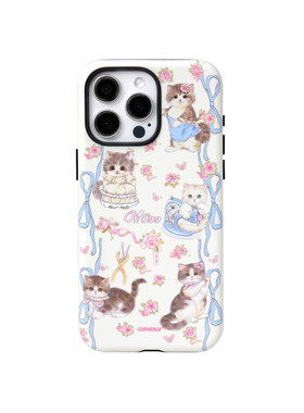 cornerof原创磁吸16适用iPhone15promax手机壳14pro苹果13缝纫机猫咪12全包11二合一菲林xsmaxr新款高级17pro
