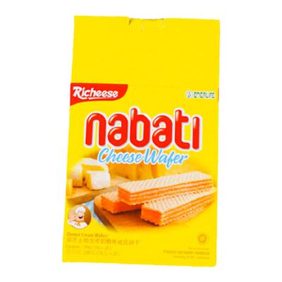 零食丽芝士nabati威化饼干200g