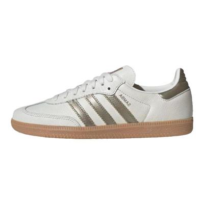 adidas阿迪达斯SAMBA OG三叶草德训鞋女鞋白金T头休闲板鞋IG1964