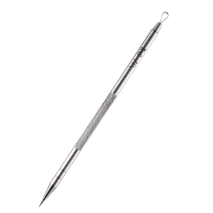 不锈钢304材质挑羊毛疔专用粉刺针挑痔挑刺挑线挑痘粉刺直尖钩尖