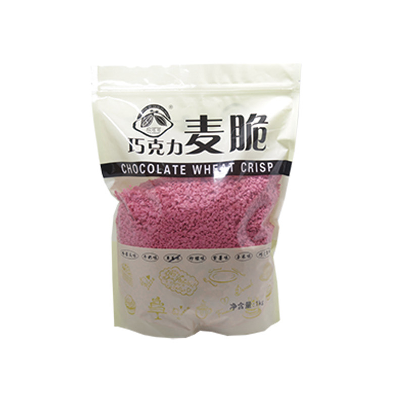 巧克力麦脆韩式粒粒脆粒粒碎烘焙原材料生日蛋糕装饰用黄油薄脆片