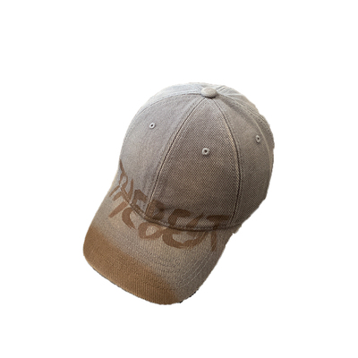 水洗做旧棒球帽美式复古大头围