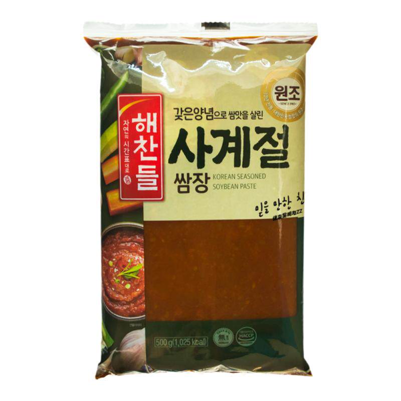 韩国进口好餐得四季蘸酱500g 袋装蒜蓉包饭酱韩式烤肉酱蒜蓉蘸酱