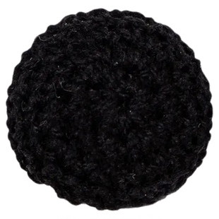 手工钩针纽扣毛衣外套袖扣盘扣手钩花圆形扣子儿童羊毛衣装