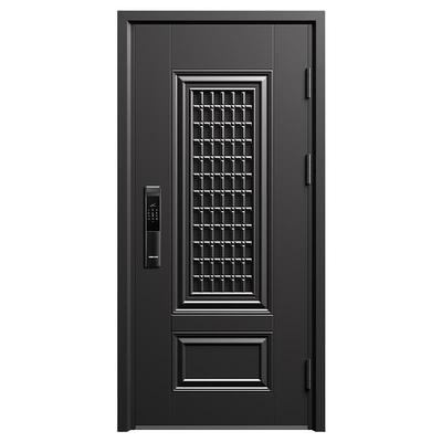欧帝乐防盗门家用通风进户门高端智能轻奢入户门中户通风门单开门