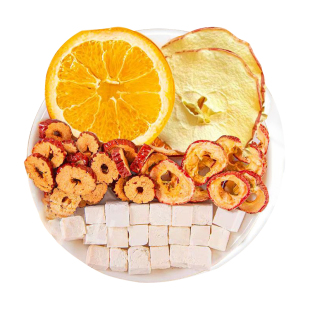 苹果山楂红枣茯苓减刮去油脂肥适合女生泡水喝的瘦水果茶肚子茶包