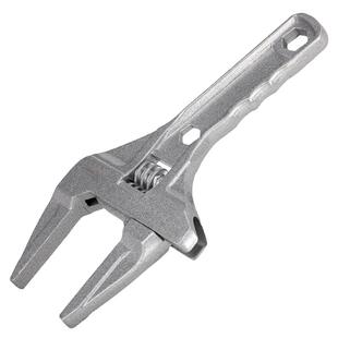 得力活动扳手万能卫浴扳手活口多功能大开口扳手工具高强度小扳手