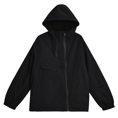 城市户外风黑色机能外套女春秋款