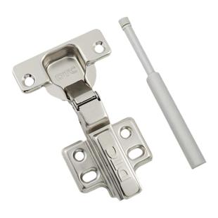 DTC东泰正品无力铰链无弹簧合页柜门免拉手按弹静音门铰按压自弹