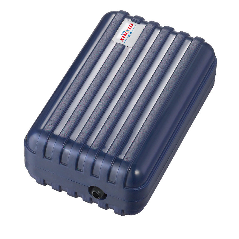 新秀增氧泵鱼缸氧气泵超静音养鱼充气泵打氧机小型家用冲氧打气泵