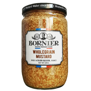 进口宝年粗粒芥末籽酱690g第戎法式西餐料理寿司烤肉沙拉酱商用