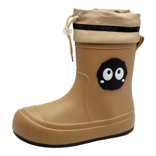 儿童雨鞋上学专用男童女孩防水防滑轻便水鞋可爱学生雨靴2026新款