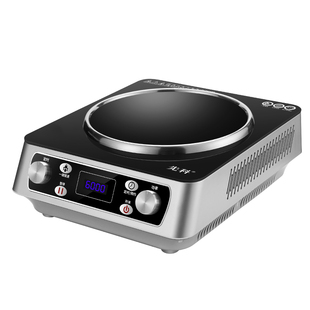 先科凹面电磁炉6000W大功率商用家用一体猛火爆炒菜锅多功能智能