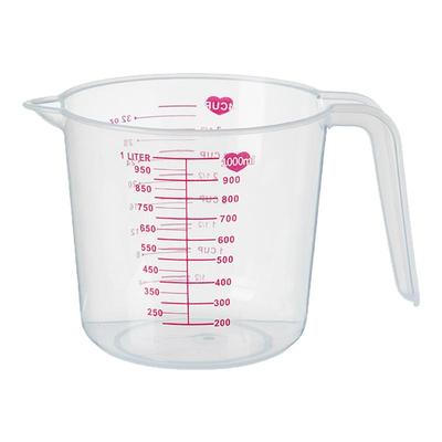 带刻度量杯厨房食品级耐高温加厚