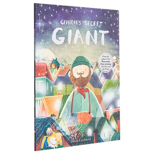 大开本#David Litchfield爷爷的秘密巨人 英文原版Grandad's Secret Giant 大熊和钢琴作者作品 故事绘本 学习接纳与包容