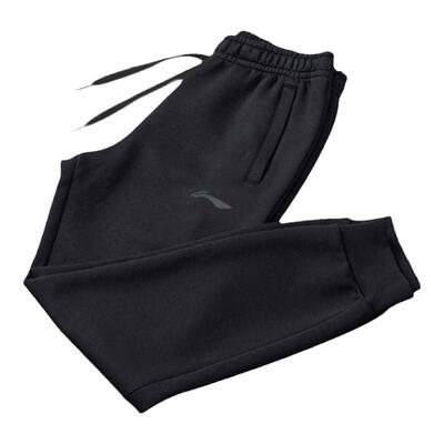 李宁运动裤男秋冬新款宽松束脚裤