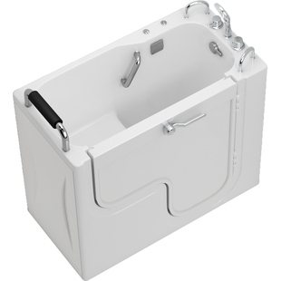 步入式老人侧开门浴缸家用无障碍坐式深泡小户型按摩恒温亚克力