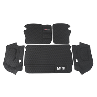 适用于燃油宝马mini后备箱垫装饰cooper尾箱垫F66F65U25改装配件