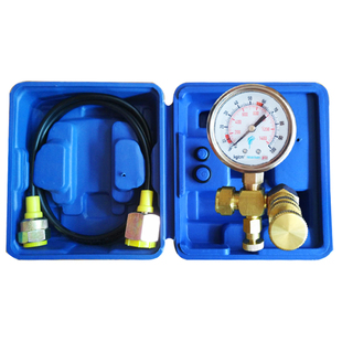 挖掘机液压破碎锤氮气表破碎锤配件冲氮装置破碎锤加气表充气阀