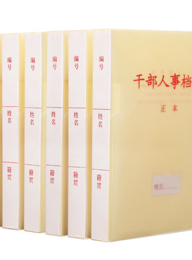 10个装新标准a4干部党建干部人事