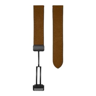 适用华为GT6表带gt5真皮质watch5/4pro疯马纹new折叠扣gt3pro荣耀magic男gt4高级商务22/20mm非原装替换带