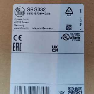 议价IFM SBG232 SBG233 SBG332 SBN257 全新原装正品易福门